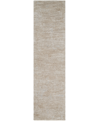 Surya Masterpiece High-low Mpc-2306 2'8" X 7'3" Runner Area Rug In Taupe