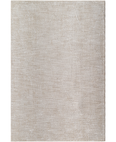 Surya Masterpiece High-low Mpc-2304 6'7" X 9'6" Area Rug In Taupe/brown