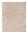 Surya Masterpiece High-low Mpc-2306 2' X 2'11" Area Rug In Silver