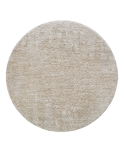 SURYA MASTERPIECE HIGH-LOW MPC-2322 7'10" X 7'10" ROUND AREA RUG