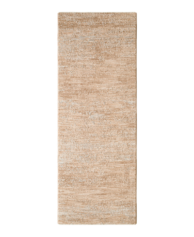 Surya Masterpiece High-low Mpc-2318 2'8" X 10' Runner Area Rug In Tan/beige