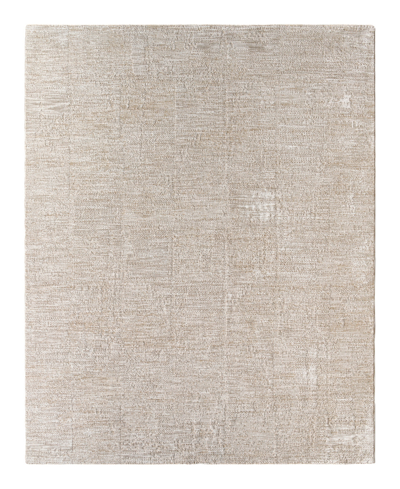 Surya Masterpiece High-low Mpc-2320 6'7" X 9'6" Area Rug In Brown/taupe