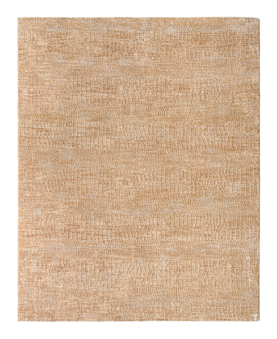 Surya Masterpiece High-low Mpc-2302 2' X 2'11" Area Rug In Taupe/brown