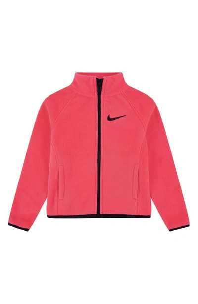 Nike Fleece Jacket In Racer Pink
