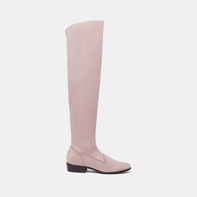 Charles Philip Beige Leather Boot