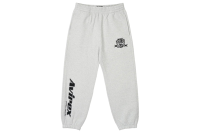 Pre-owned Palace X Avirex Jogger Grey Marl