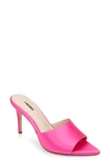 L Agence Lolita Pointed Toe Sandal In Hot Pink