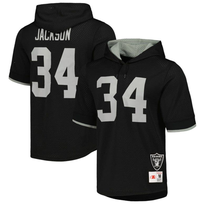Mitchell & Ness Bo Jackson Black Los Angeles Raiders Gridiron Classics Retired Player Name & Number