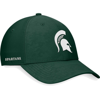 TOP OF THE WORLD TOP OF THE WORLD GREEN MICHIGAN STATE SPARTANS DELUXE FLEX HAT