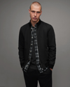 Allsaints Bassett Bomber Jacket In Black