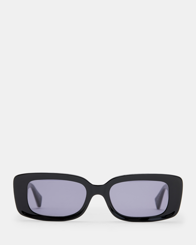 Allsaints Sonic Sunglasses In Black