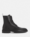 Allsaints Tobias Plain Toe Boot In Black
