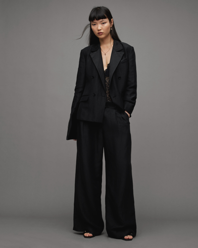 Allsaints Eve Blazer In Black