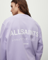 Allsaints Underground Oversized Crew Sweatshirt