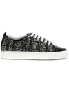 LANVIN textured lace-up sneakers,FWSKPK00TWMIA1712169935