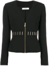 VERSACE ZIPPED FITTED JACKET,G35085G60055612168031