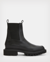 ALLSAINTS ALLSAINTS HARLEE CHUNKY SOLE LEATHER BOOTS
