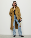 Allsaints Kikki Trench Coat In Khaki