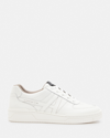 ALLSAINTS ALLSAINTS VIX LOW TOP ROUND TOE LEATHER SNEAKERS