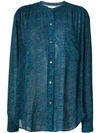 ISABEL MARANT ÉTOILE ISABEL MARANT ÉTOILE 'JAWS' HEMD - BLAU,CH021717A048E12176689