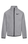 Nike Kids' Fleece Jacket In Grey