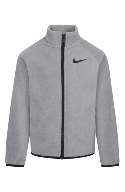 Nike Kids' Fleece Jacket In Grey