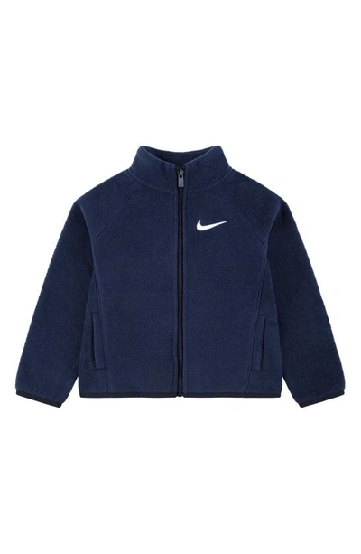 Nike Fleece Jacket In Blue Bird