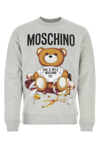 MOSCHINO TEDDY BEAR PRINTED CREWNECK SWEATSHIRT