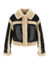 Stand Studio Edith Cropped Faux Shearling Jacket