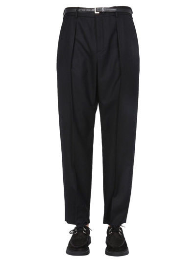パンツ TROUSERS SAINT LAURENT NERO Saint Laurent Tailored Straight-Leg Trousers | Neiman Marcus