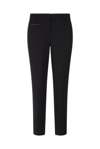 Brunello Cucinelli Cropped Tailored Trousers In Black