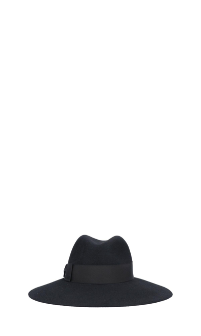 Borsalino Sophie Feltro Hat In Black