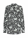 Stella Mccartney Wilson Floral-print Classic Silk Blouse