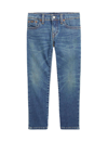 RALPH LAUREN LOGO PATCH STRAIGHT-LEG JEANS