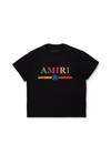 AMIRI LOGO PRINTED CREWNECK T-SHIRT