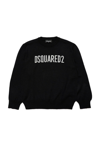 DSQUARED2 LOGO INTARSIA KNITTED JUMPER