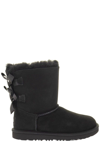 Ugg Bailey Button Ii Sheepskin Boots In Nero