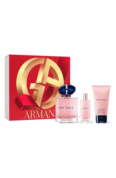 Armani Beauty My Way Eau De Parfum Set (limited Edition) $213 Value