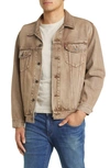 Levi's Relaxed Fit Denim Trucker Jacket In Brown