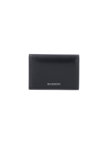 GIVENCHY GIVENCHY LOGO EMBOSSED FLAP CARD HOLDER