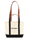 PALM ANGELS PALM ANGELS LOGO EMBROIDERED TOTE BAG