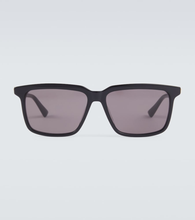 Bottega Veneta Eckige Sonnenbrille In Black