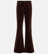 Ag Farrah Boot High Rise Boot Jeans In Bitter Chocolate In Brown