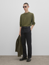 Massimo Dutti Pullover Aus Reiner Kaschmirwolle In Öl