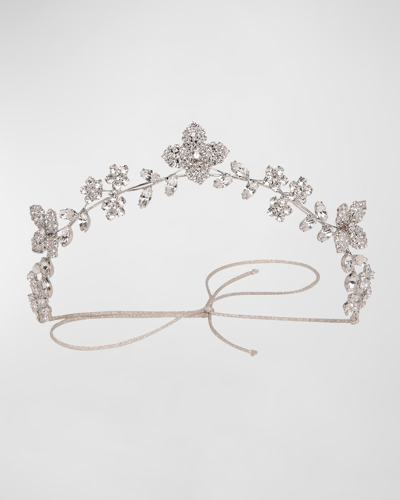 Jennifer Behr Gayle Circlet Headpiece In Crystal