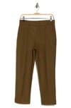 VINCE WOOL TAPERED STOVE PIPE PANTS