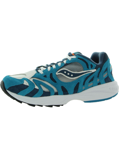 Saucony Grid Azura 2000 Trainers In Blue