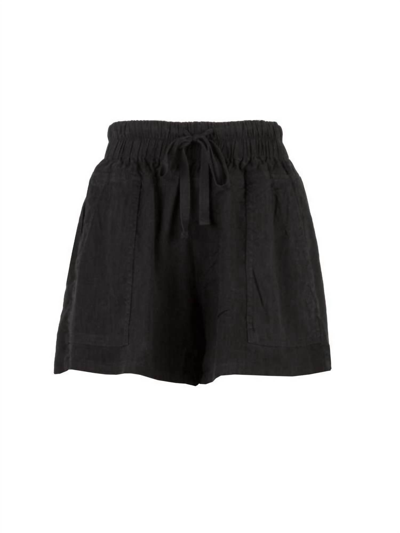 Kut From The Kloth Christina Shorts With Porkchop Pockets In Black