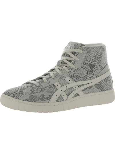 Asics Gel Ptg Mt Womens Leather High Top Athletic And Training Shoes In Grey