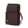 Mkf Collection By Mia K Mala Phone Wallet Crossbody Handbag In Beige